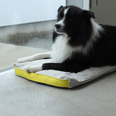PUEBCO プエブコ｜VINTAGE MATERIAL PET BED COVER φ50 ペットベッド