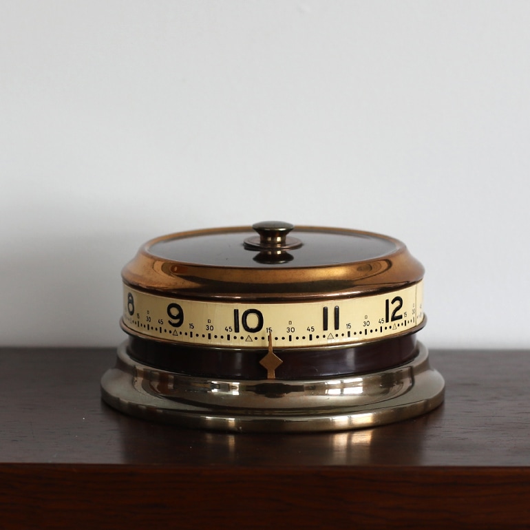 VINTAGE｜60s Florn Co. Desk Clock