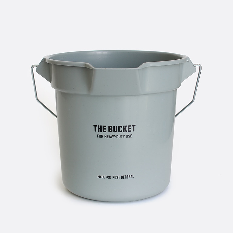POST GENERAL ポストジェネラル｜THE BUCKET 10L GRAY バケット 10リッター