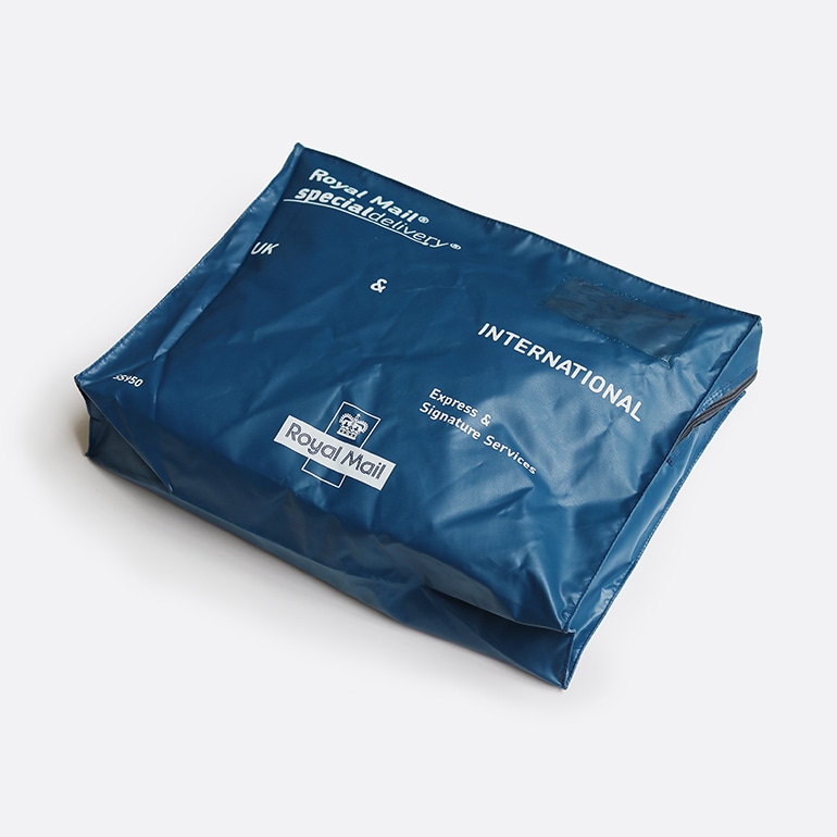 デッドストック イギリス ROYAL MAIL スペシャルデリバリー バッグ ブルー
