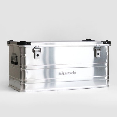 ALPOS アルポス｜ALUMINUM CONTAINER WITH LID (Silver) M 73L 通販