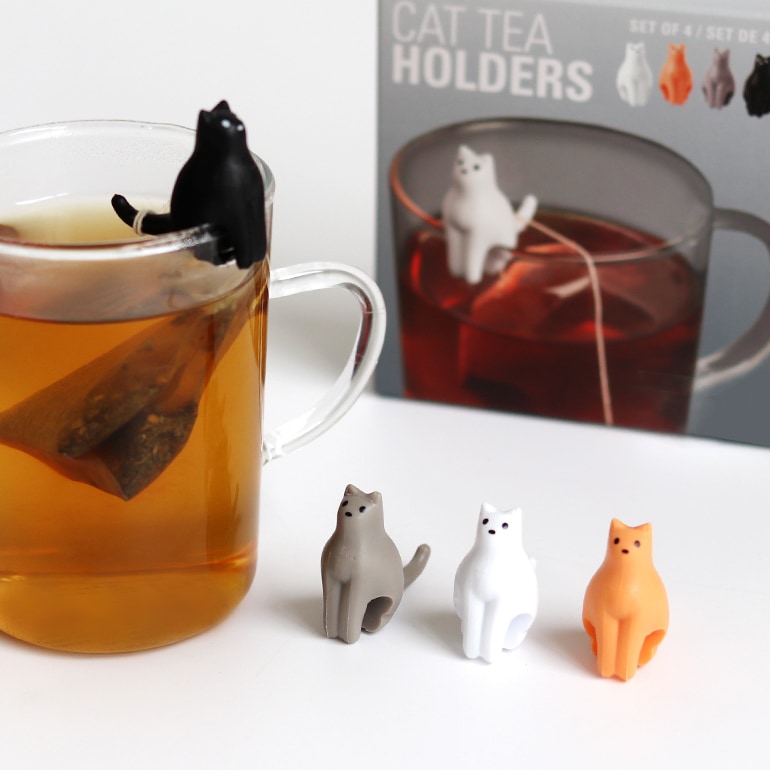 KIKKERLAND キッカーランド｜Cat Tea Bag Holders