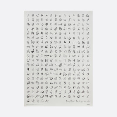 Bruno Munari ブルーノ・ムナーリ｜ポスター フォーク 通販｜DUPON35