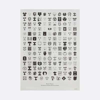 Bruno Munari ブルーノ・ムナーリ｜ポスター フォーク 通販｜DUPON35