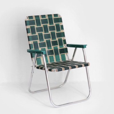 LAWN CHAIR ローンチェア｜HIGH BACK BEACH CHAIR【CHARLESTON GREEN