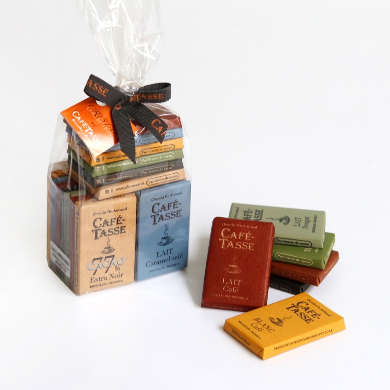 Cafe-Tasse カフェタッセ｜ミニタブレット アソートチョコ（20枚入）