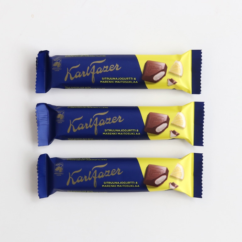 Fazer ファッツェル｜KFレモンヨーグルトチョコレートバー (1個)