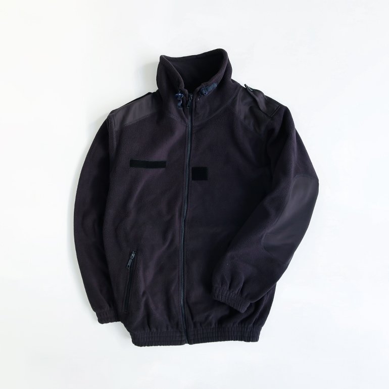 USED フランス軍 コールドウェザー フリースジャケット DARK NAVY