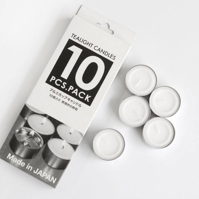 カメヤマ｜日本製のキャンドルアルミカップ 10個入