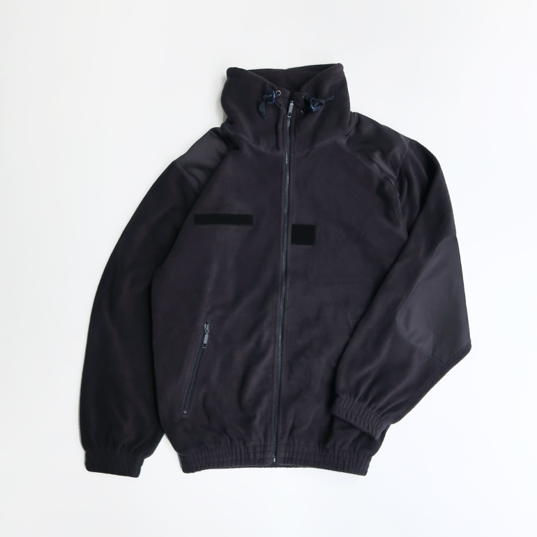 USED フランス ポリス フリースジャケット ダークネイビー