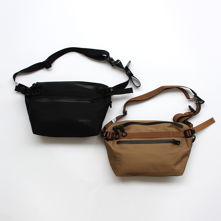 AS2OV アッソブ｜WATER PROOF CORDURA 305D FANNY PACK【全2色】