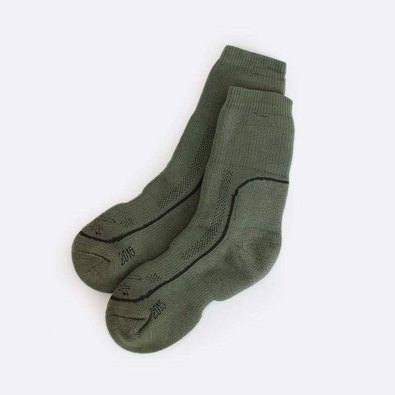 デッドストック チェコ軍 サーモソックス オリーブ
