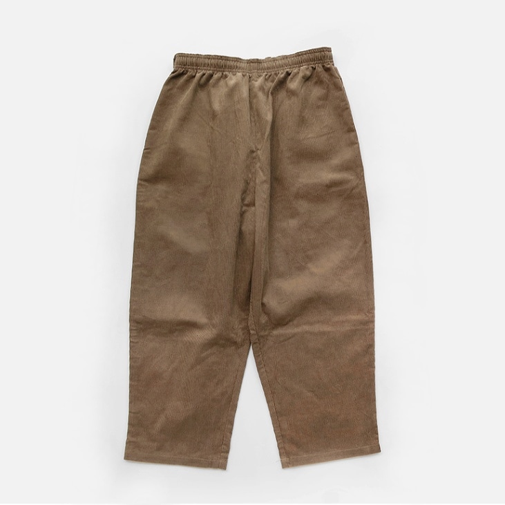 VOIRY ヴォイリー｜SUNDAY PANTS-CORDUROY L-BROWN