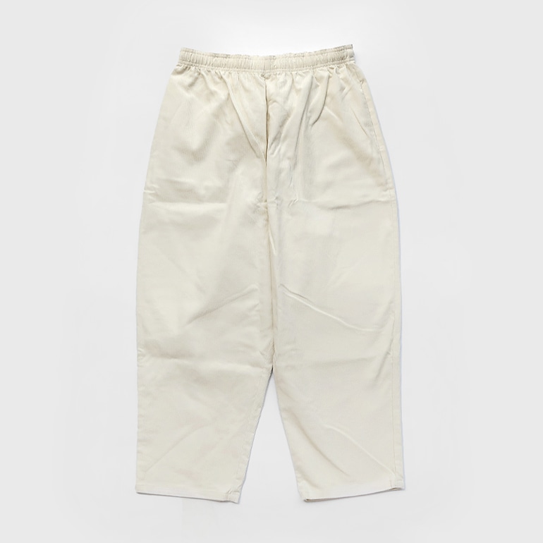 VOIRY ヴォイリー｜SUNDAY PANTS-CORDUROY IVORY