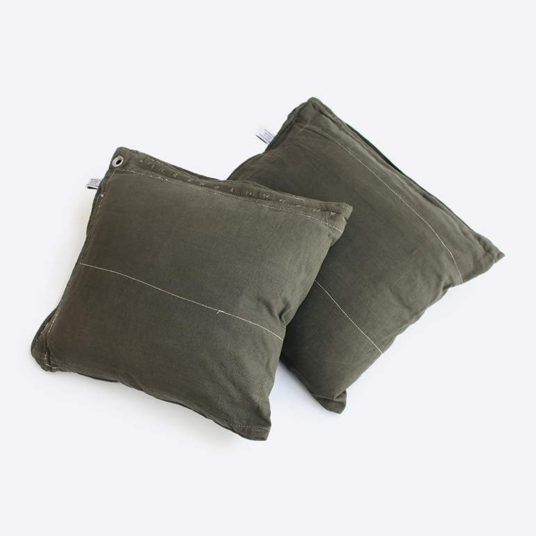 PUEBCO プエブコ｜VINTAGE MACHINE COVER FABRIC CUSHION