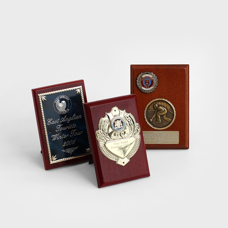 VINTAGE｜Lawn Bowls Memorabilia Plaques #3