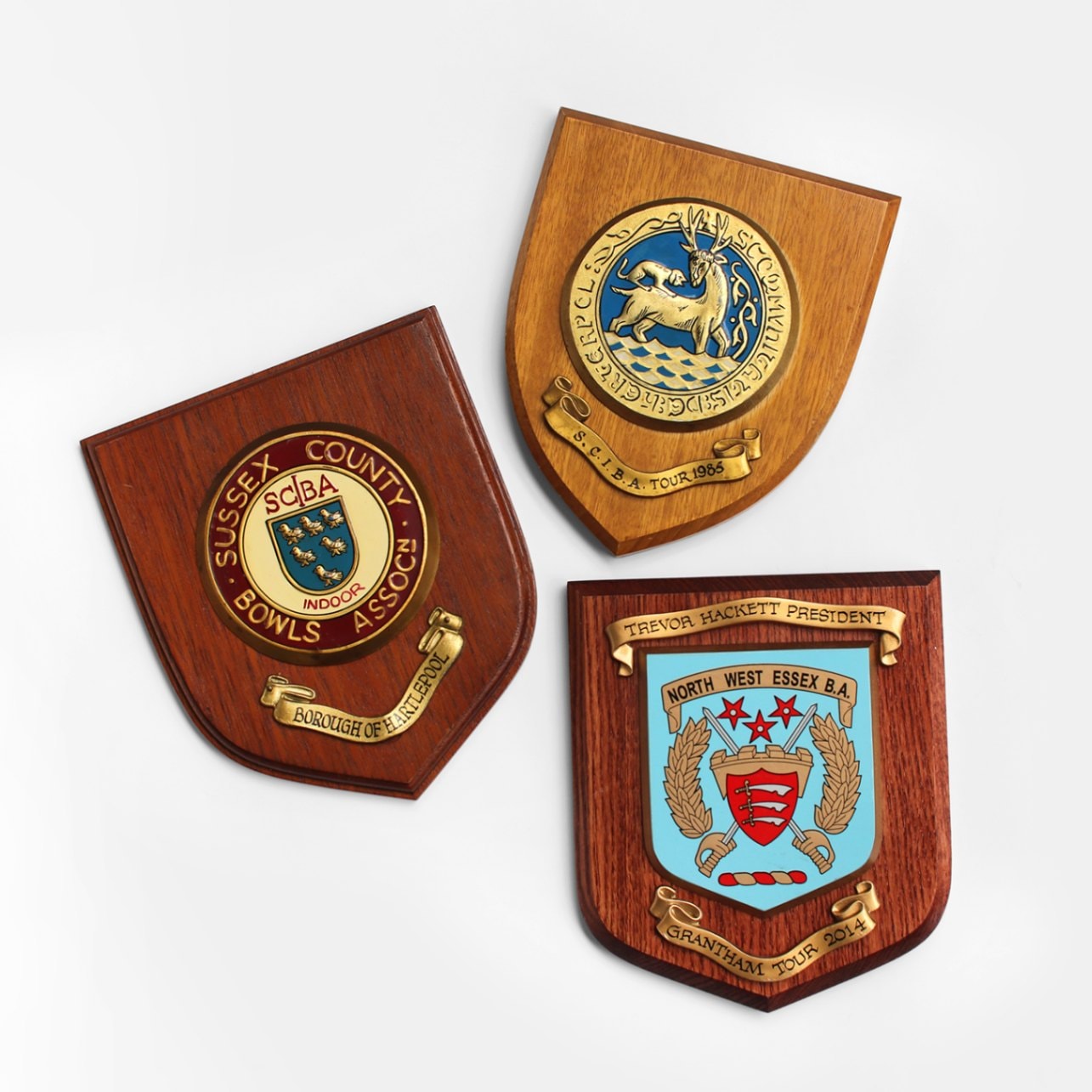 VINTAGE｜Lawn Bowls Memorabilia Plaques #9