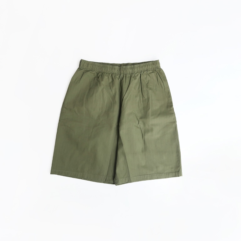 VOIRY ヴォイリー｜D.P BASIC SHORTS-25A KHAKI