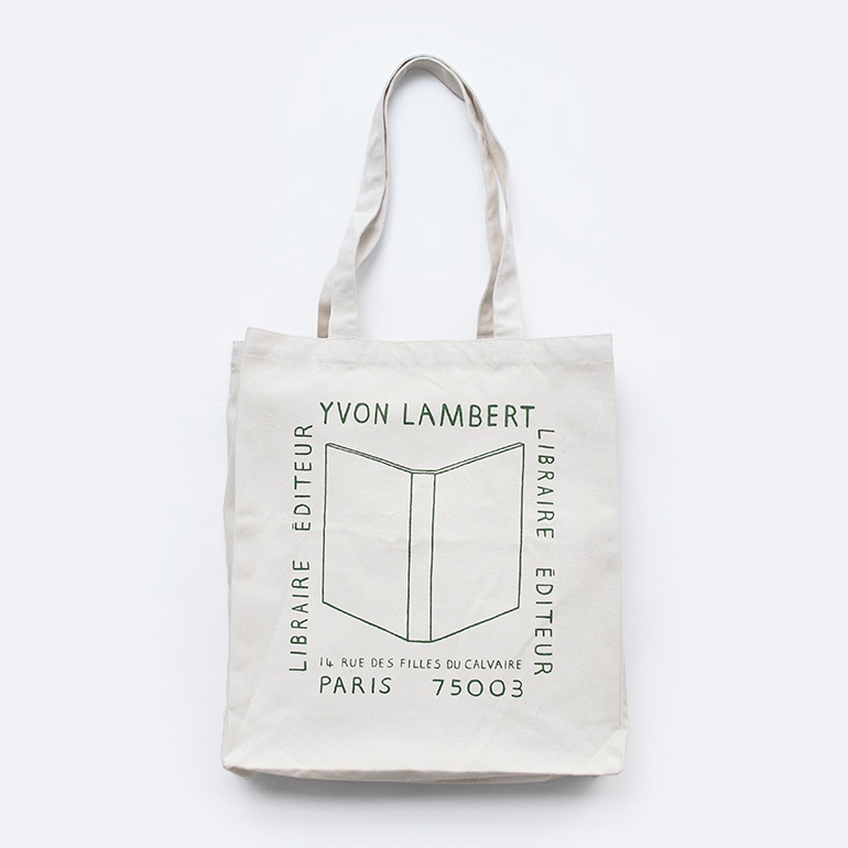 YVON LAMBERT & NIGEL PEAKE TOTE BAG (BOOK)