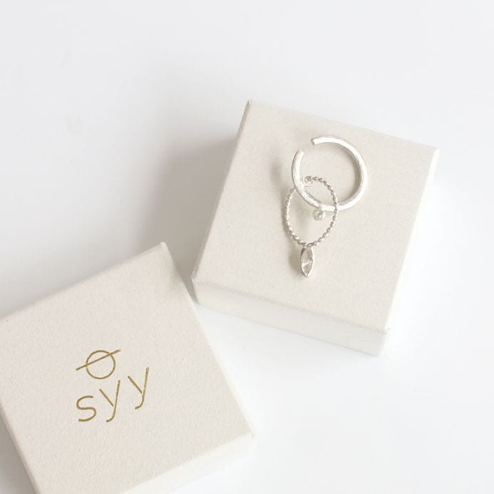 syy スー｜kakera イヤーカフ (silver)