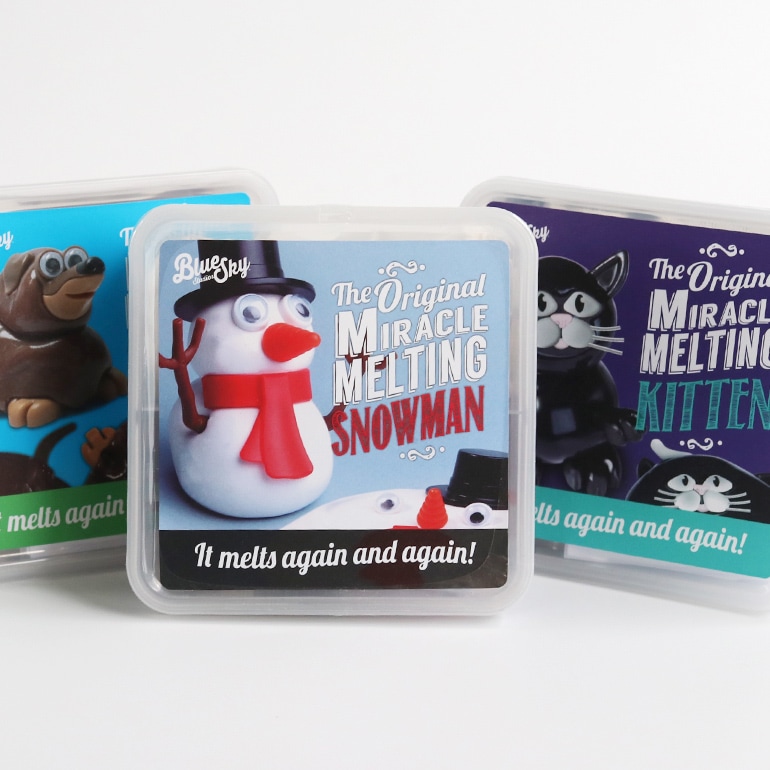 HERE ヒア｜Melting Snowman/ Melting Puppy/ Melting Kitten