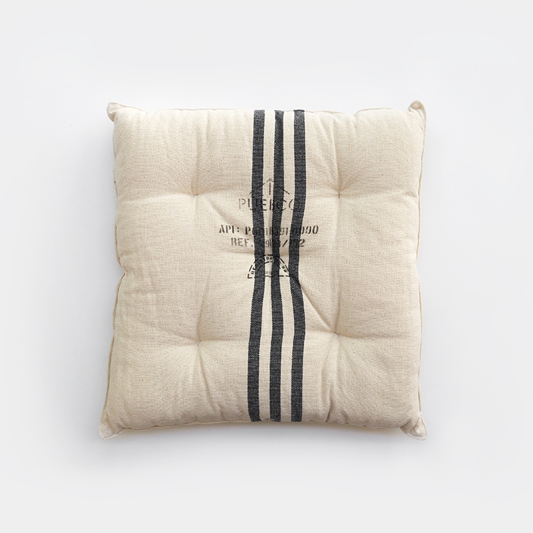 PUEBCO プエブコ｜SEAT CUSHION / FRENCH NAVY 48x48