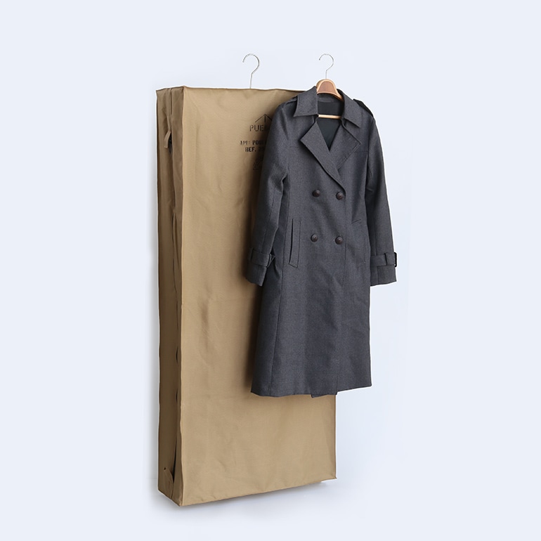 PUEBCO プエブコ｜RUBBERIZED FABRIC HANGING ORGANIZER W/WIRE FRAME / COAT & JACKET