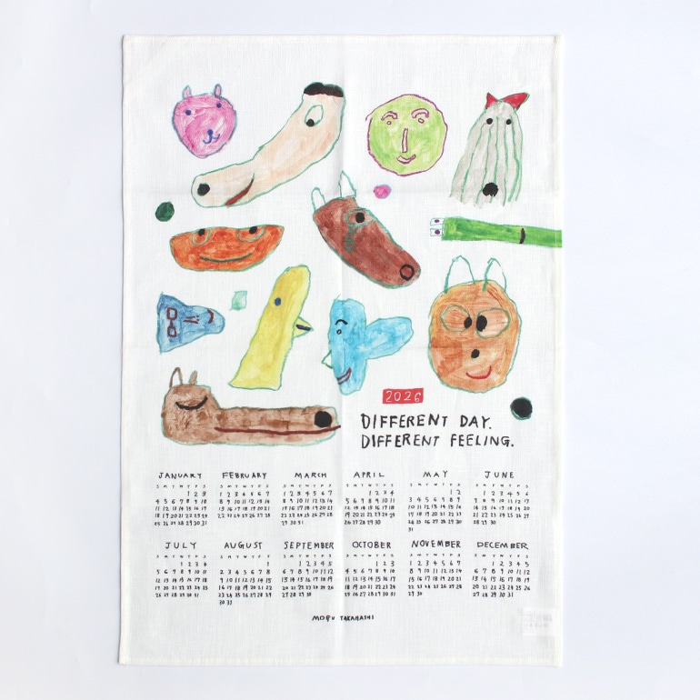 fog フォグ｜2026 リネンカレンダー【いろんなかお、いろんな日】