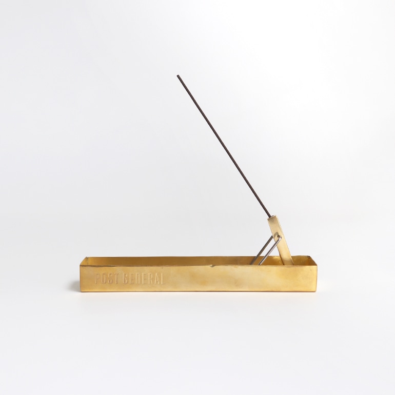 POST GENERAL ポストジェネラル｜BRASS INCENSE HOLDER
