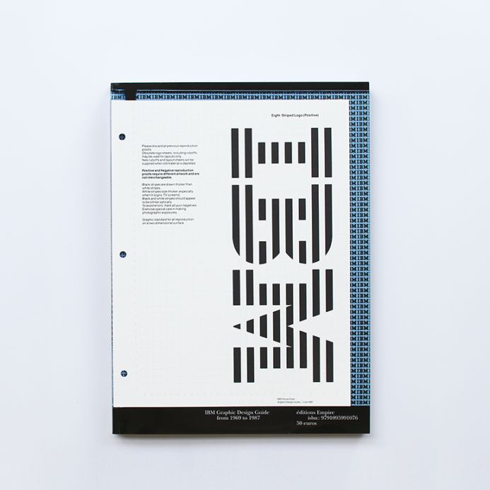 IBM, PAUL RAND’S GRAPHIC STANDARDS MANUAL(REPRINTED EDITION)