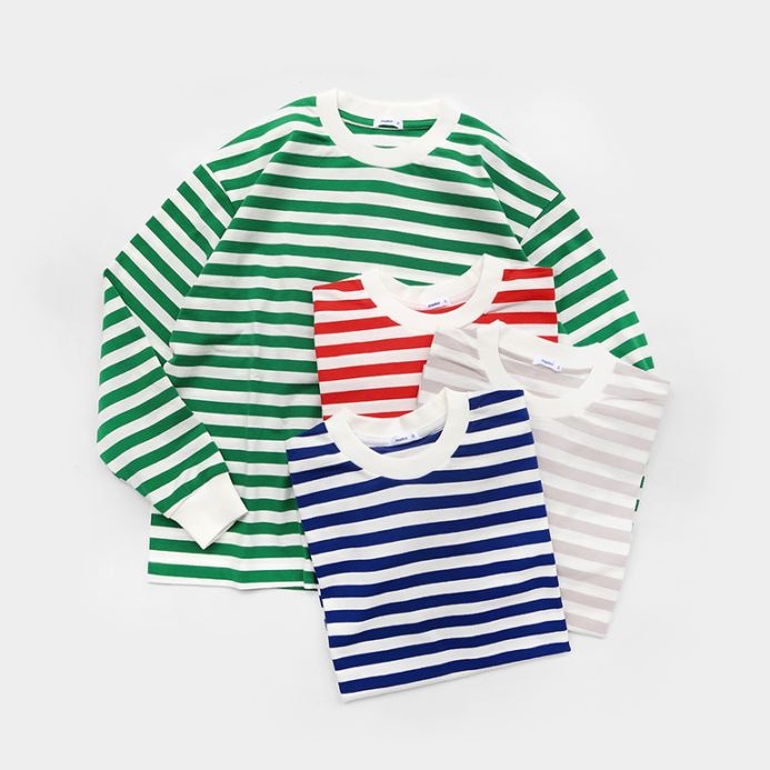 maillot マイヨ｜Tube Border Long-Tee【全4色】