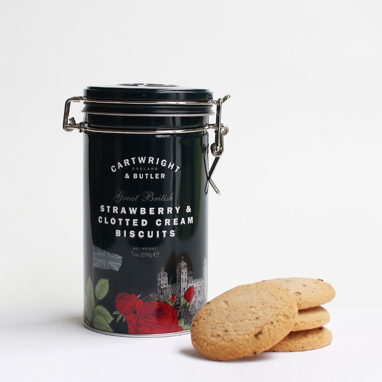 CARTWRIGHT&BUTLER カートライト＆バトラー｜ストロベリークロテッドクリームビスケット