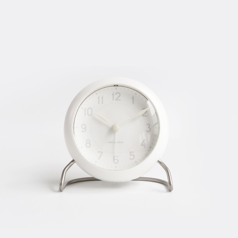 ARNEJACOBSEN アルネ・ヤコブセン｜TABLE CLOCK STATION Bellevue 43683