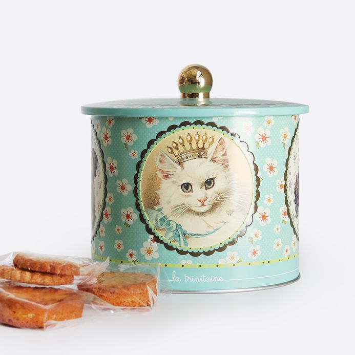 La Trinitaine ラ・トリニテーヌ｜アニマル・猫 バレル缶 375g（ガレット・パレット詰合せ）