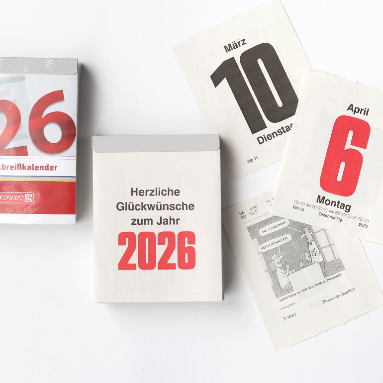 BRUNNEN ブルンネン｜2026年 日めくりカレンダー【No.5】