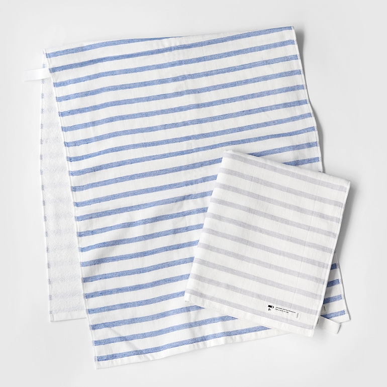 CLASKA クラスカ｜ボーダーミニバスタオル
