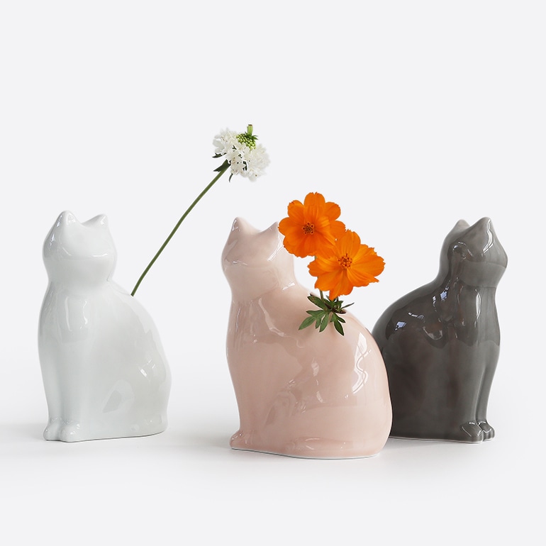 zen to ゼント｜ひがし ちか I AM JIKINEKO フラワーベース 通販｜DUPON35