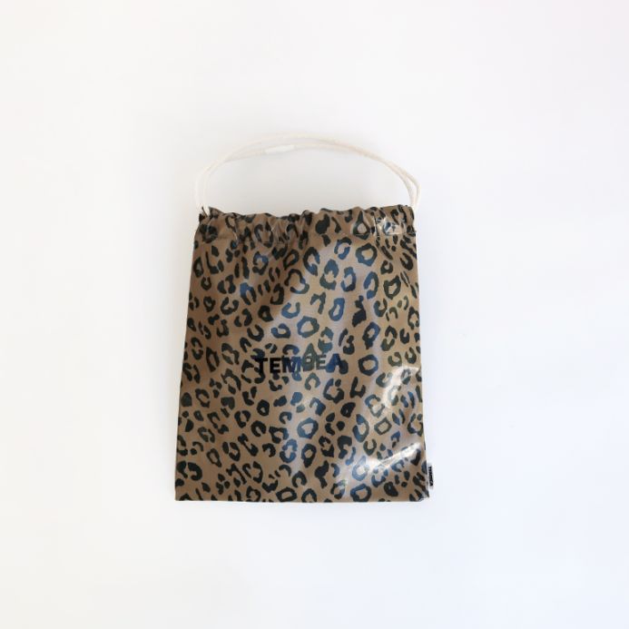 TEMBEA テンベア｜巾着 (PVC)　LEOPARD