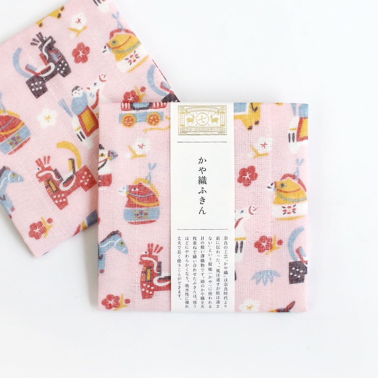 中川政七商店 なかがわまさしちしょうてん｜かや織ふきん　午 (うま)