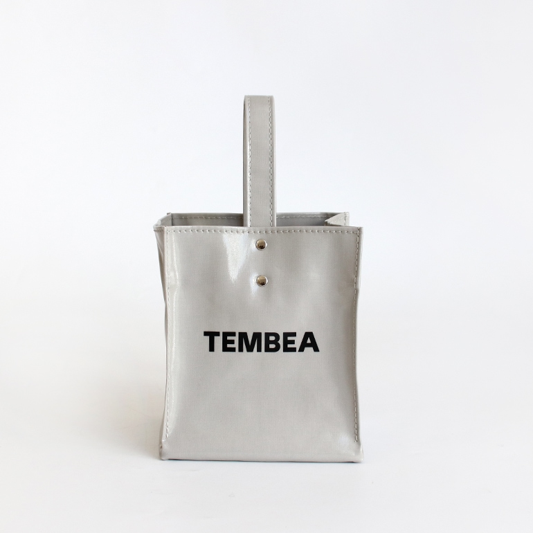 【新品】TEMBEA トートバッグ グレー カジュアル テンベア　tembea TEMBEA テンベア｜CUBE TOTE ICE-GREY 通販｜DUPON35