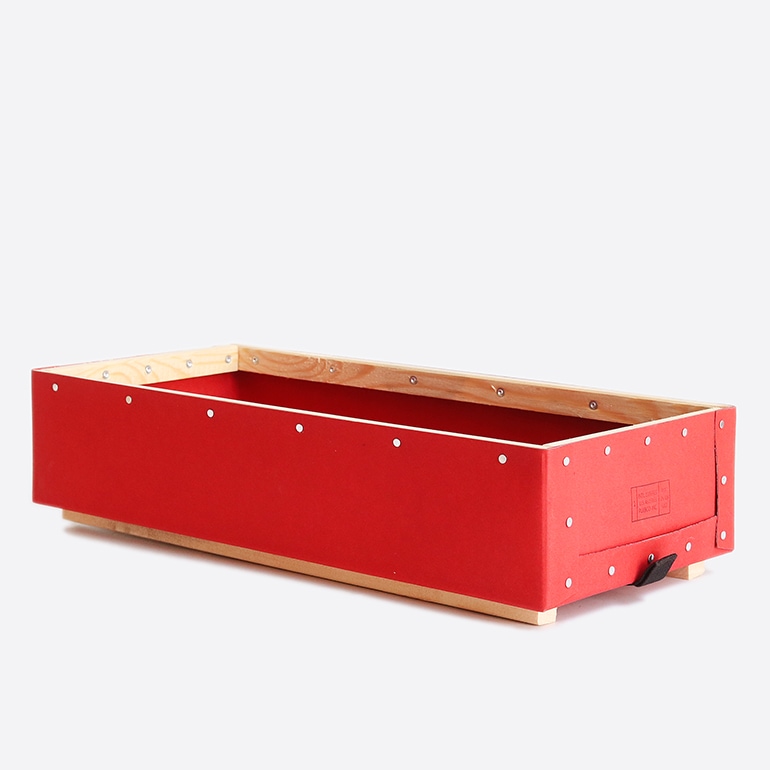 PUEBCO プエブコ｜WELDER PAPER STACKING BOX Organizer: Half 22cm ウェルダーペーパースタッキングボックス