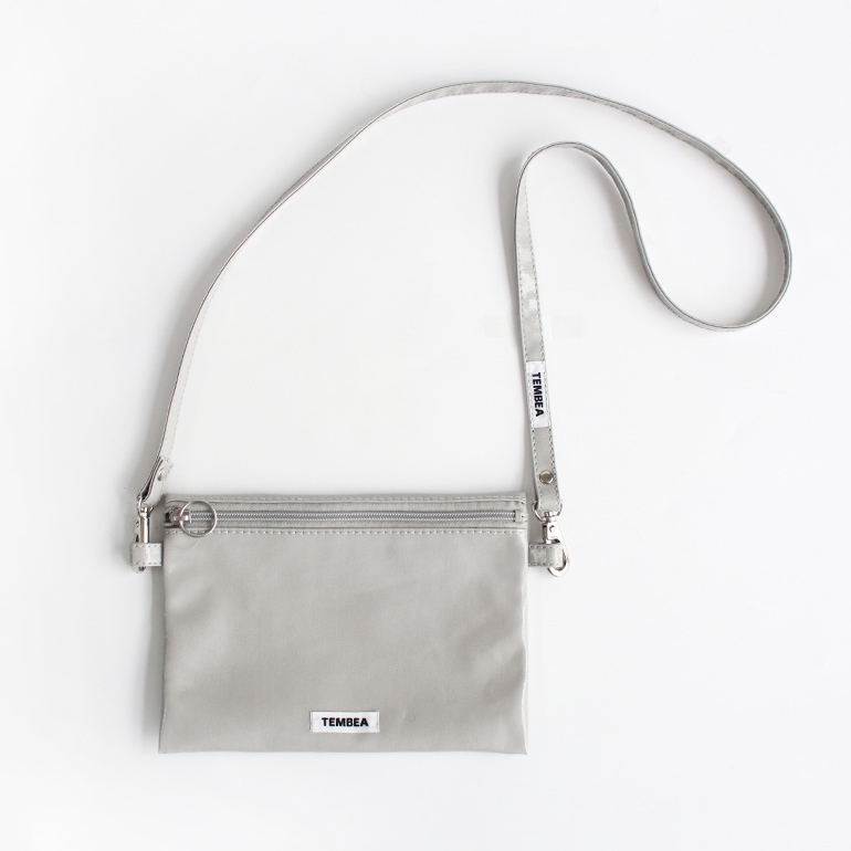 TEMBEA テンベア｜FLAT BAG　ICE-GREY
