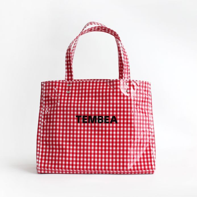 TEMBEA テンベア｜CARRY TOTE GINGHAM RED 通販｜DUPON35