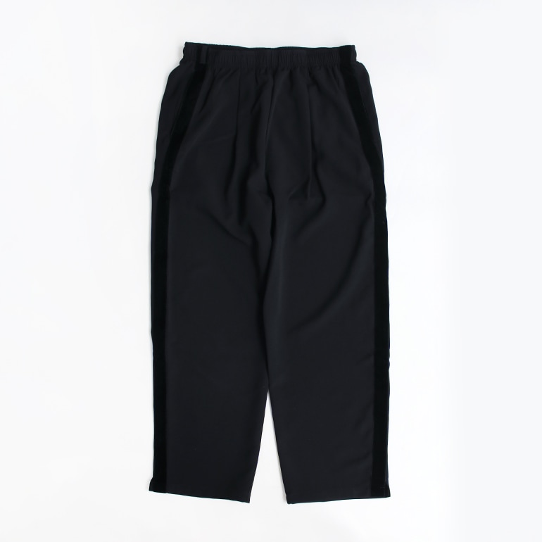 VOIRY ヴォイリー｜SCHOOL PANTS-F　BLACK/BLACK