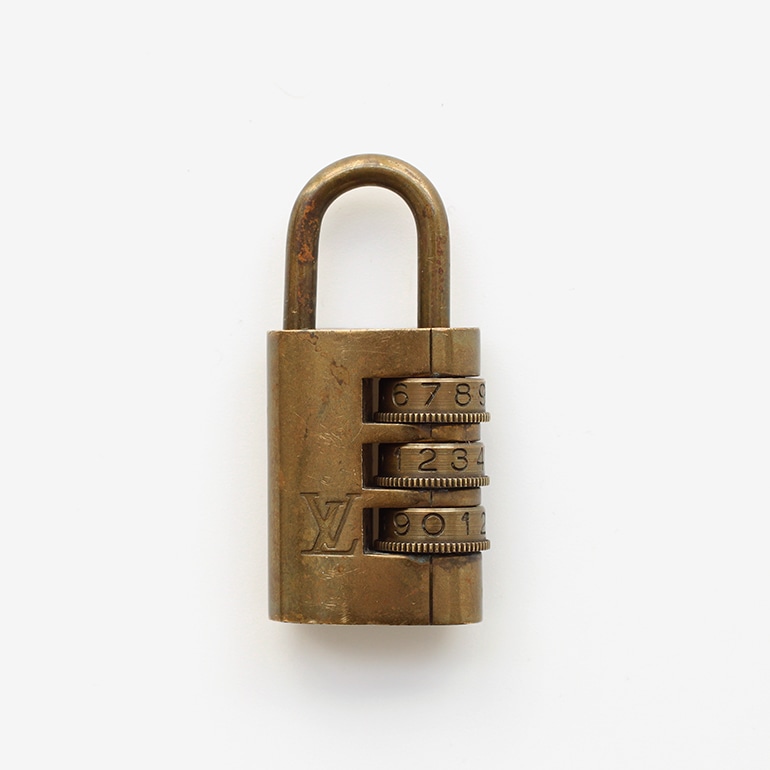 LOUIS VUITTON コンビネーションロック 南京錠 VINTAGE｜LOUIS VUITTON PADLOCK ダイヤル式 通販｜DUPON35