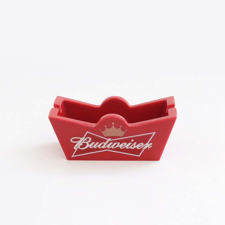 アメリカンノベルティプラスチック灰皿 バドワイザー