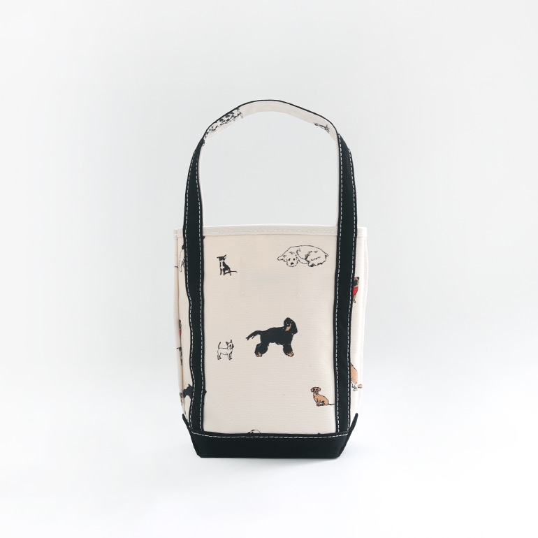 TEMBEA テンベア｜BAGUETTE TOTE MINI　DOG-1/BLACK