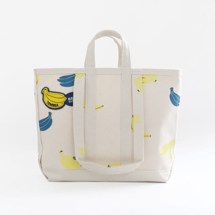 TEMBEA テンベア｜MARKET TOTE SMALL　BANANA+WAPPEN/NATURAL