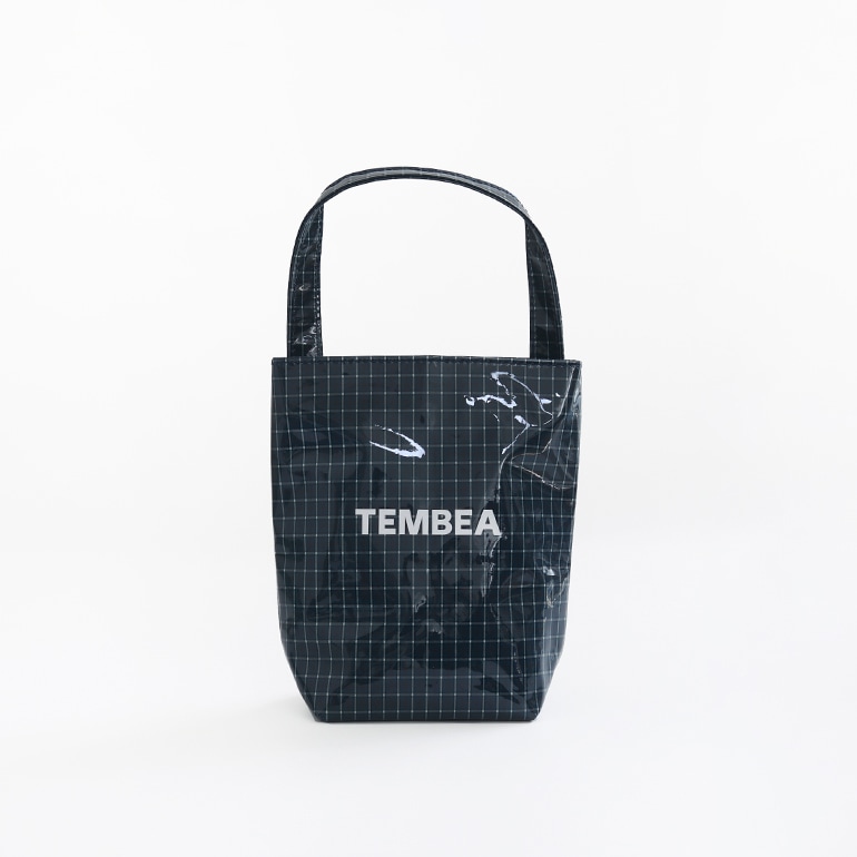 TEMBEA テンベア｜BAGUETTE TOTE MINI　CHECK BLUE