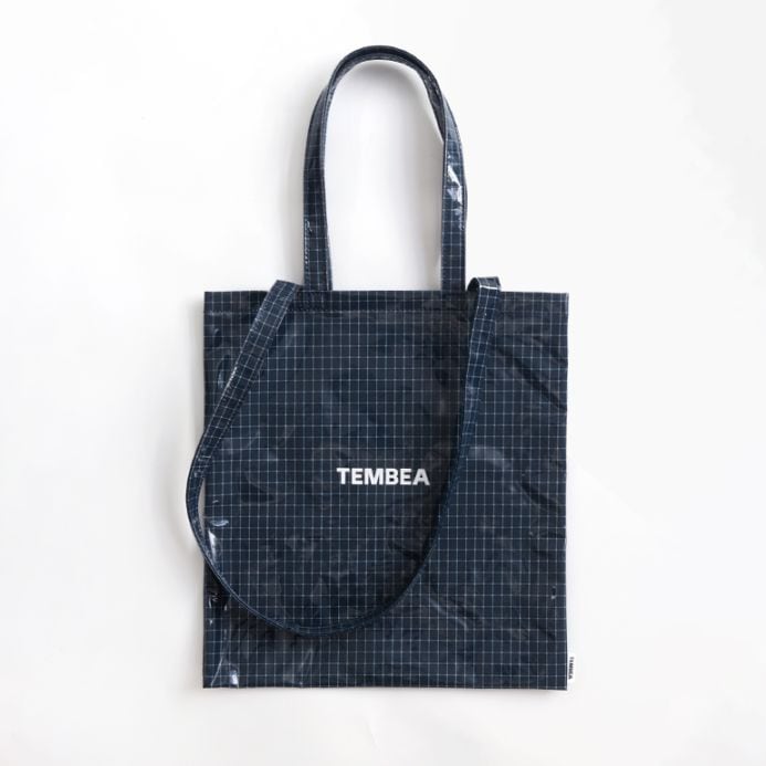 TEMBEA テンベア｜3HANDLE TOTE　CHECK BLUE